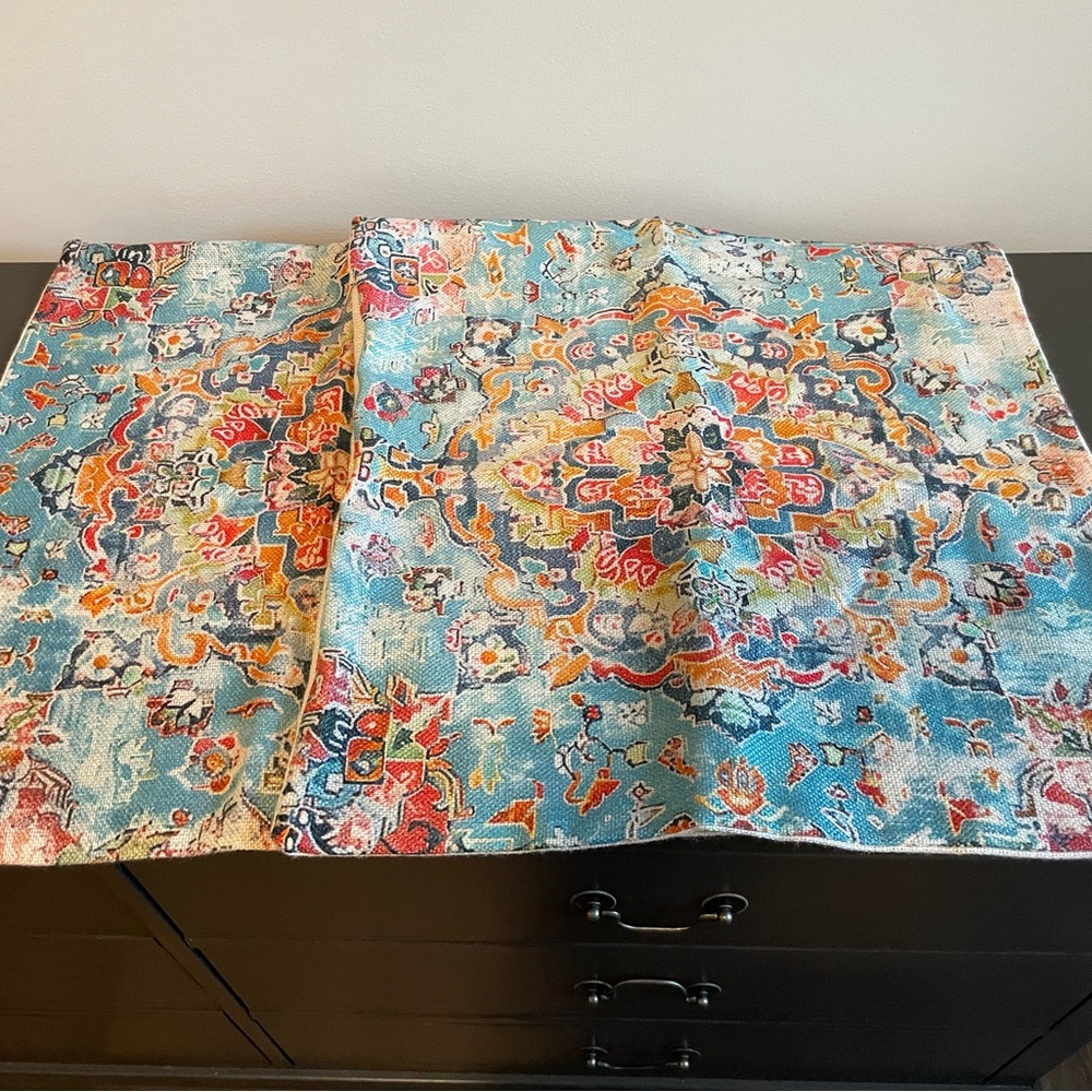 Colorful Patterned Tapestry pillow covers